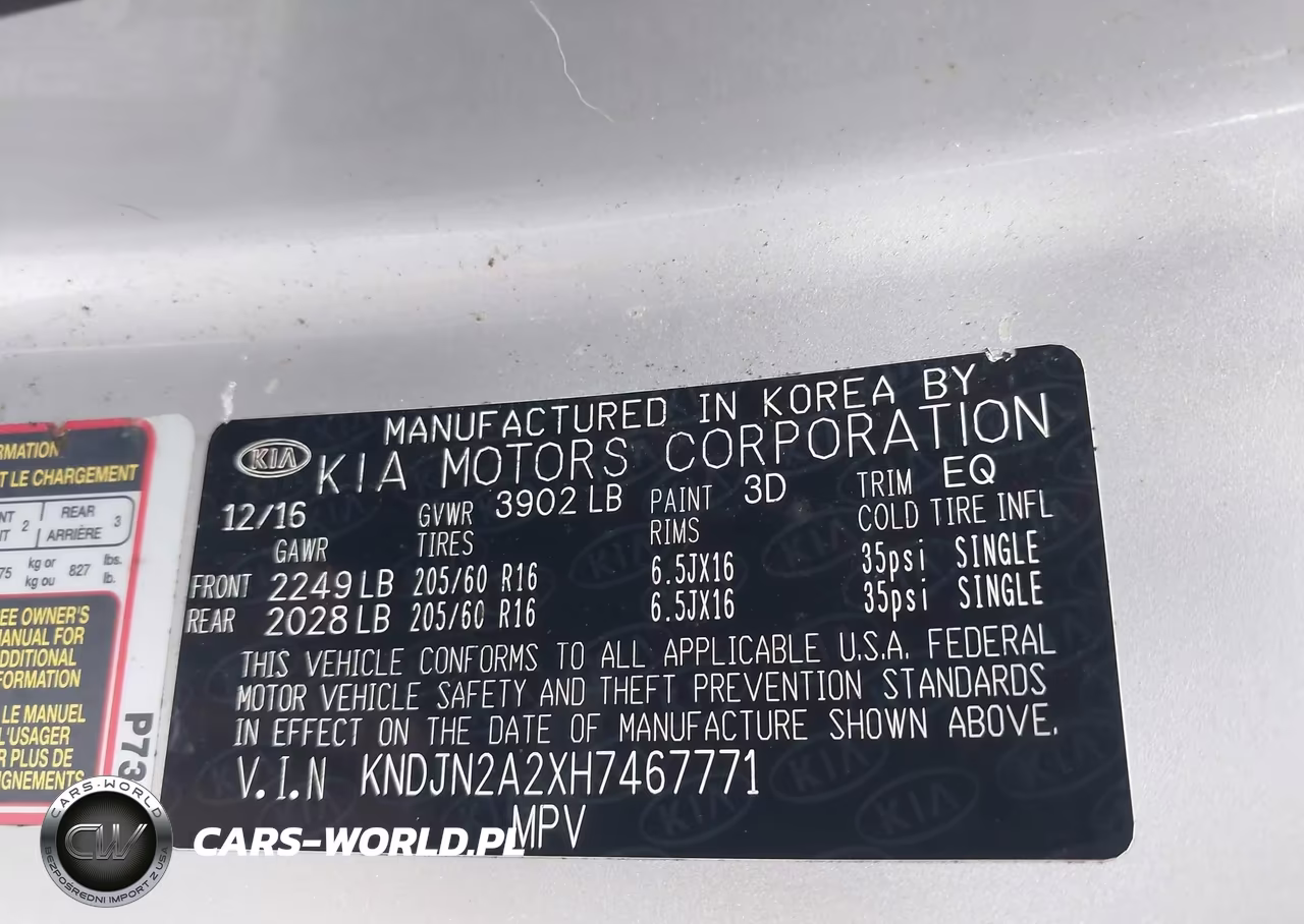 2017 Kia Soul VIN:KNDJN2A2XH7467771 - 9