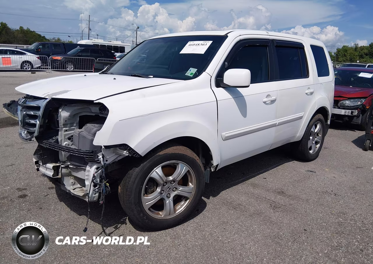 2013 Honda Pilot Ex-L VIN:5FNYF3H54DB020066 - 2