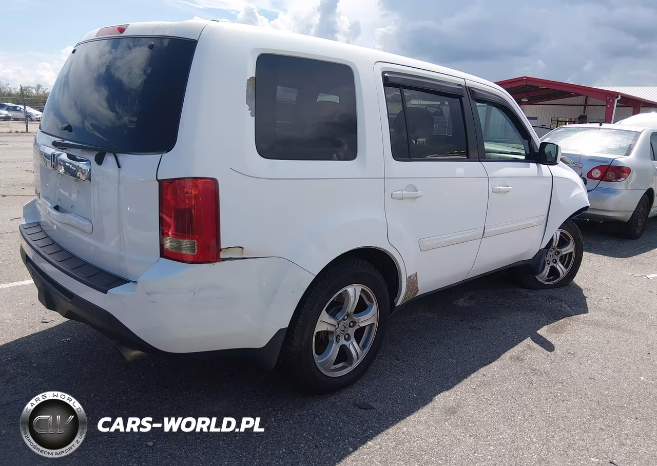2013 Honda Pilot Ex-L VIN:5FNYF3H54DB020066 - 4