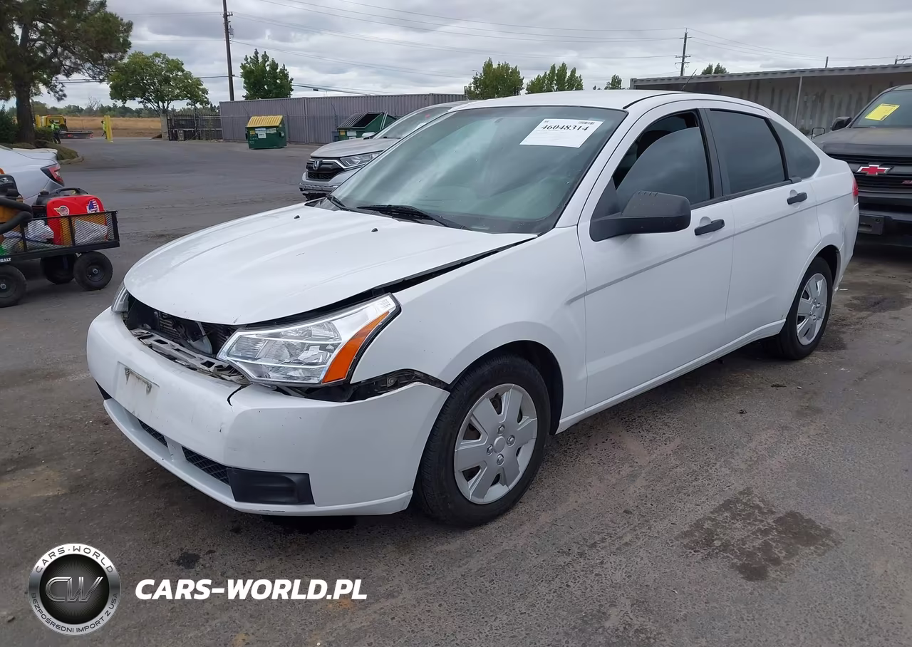 2008 Ford Focus S VIN:1FAHP34N48W273138 - 2