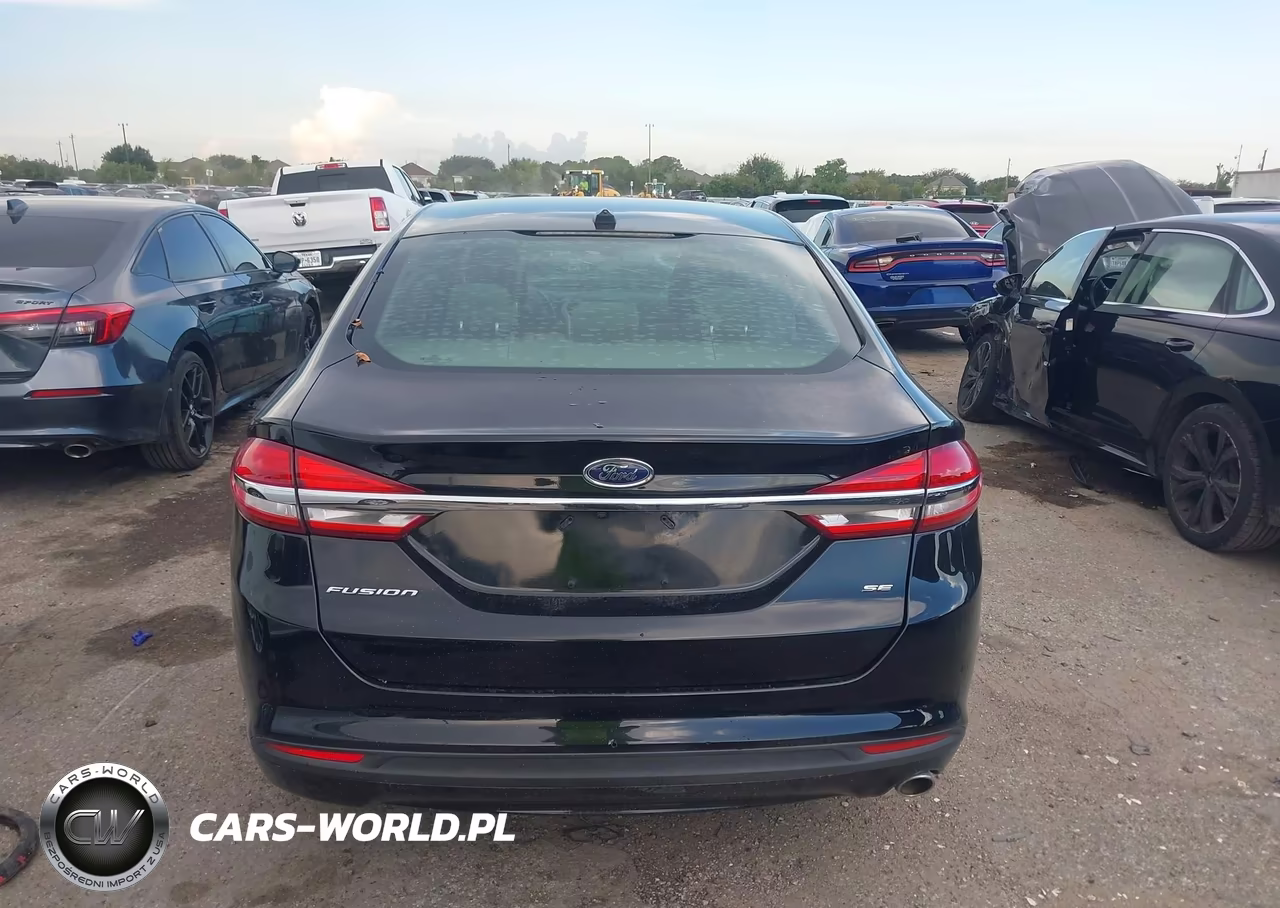 2017 Ford Fusion Se VIN:3FA6P0H73HR186576 - 16