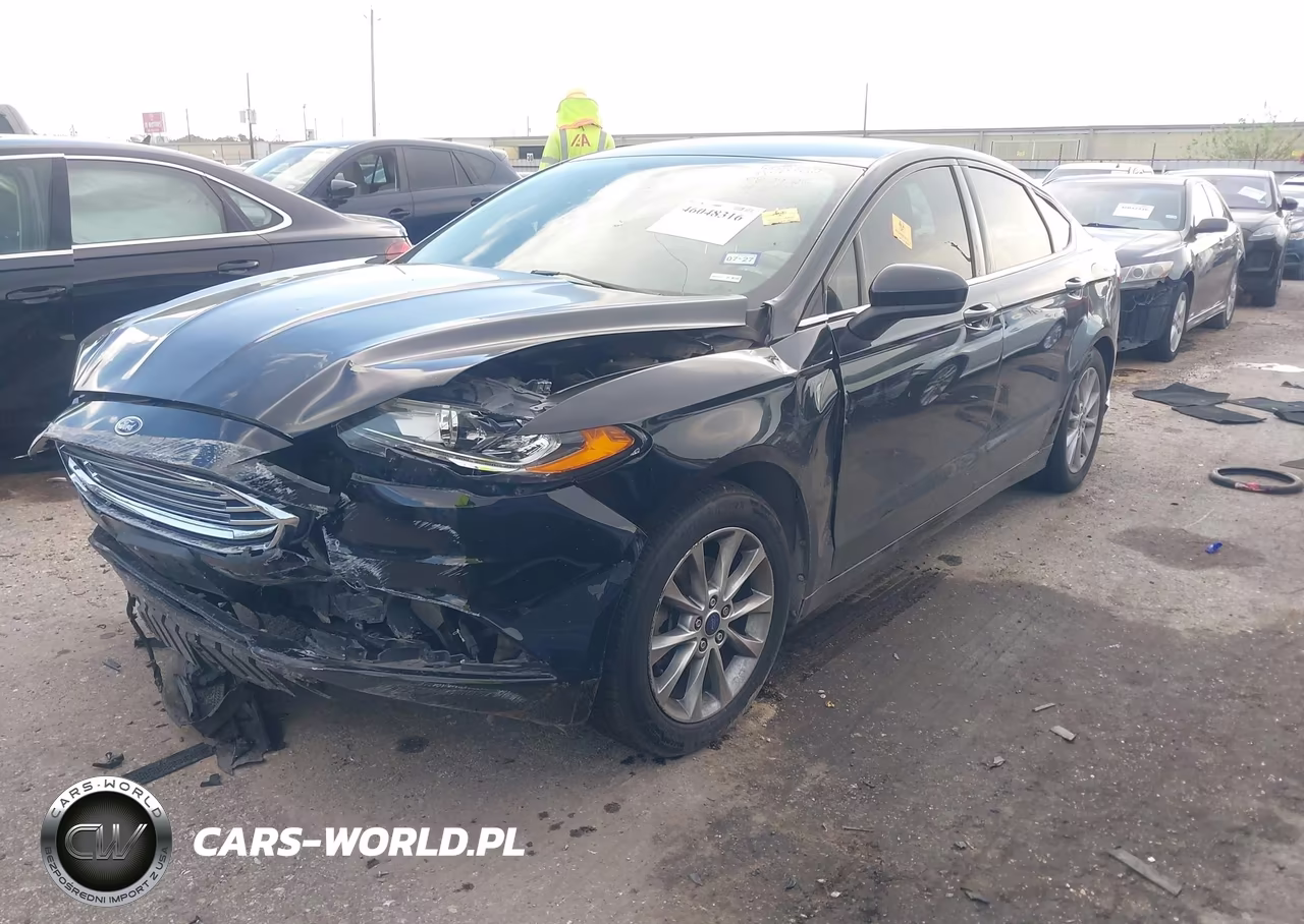 2017 Ford Fusion Se VIN:3FA6P0H73HR186576 - 2