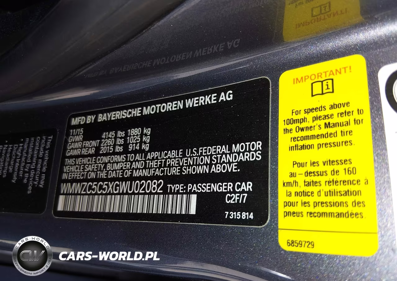 2016 Mini Countryman Cooper S VIN:WMWZC5C5XGWU02082 - 9