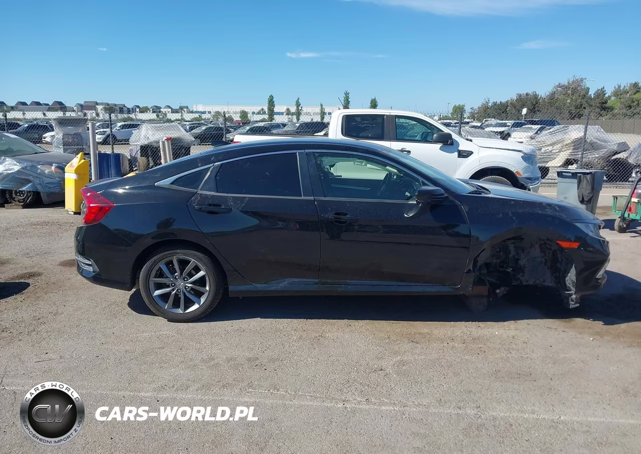 2019 Honda Civic Ex VIN:JHMFC1F35KX012341 - 15