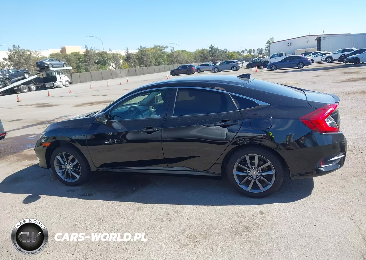 2019 Honda Civic Ex VIN:JHMFC1F35KX012341 - 16