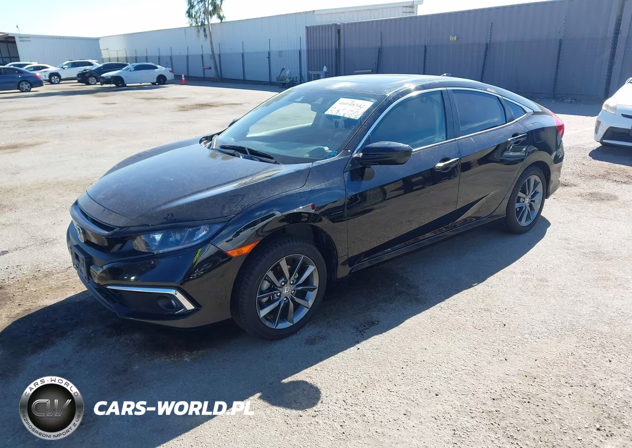 2019 Honda Civic Ex VIN:JHMFC1F35KX012341 - 2