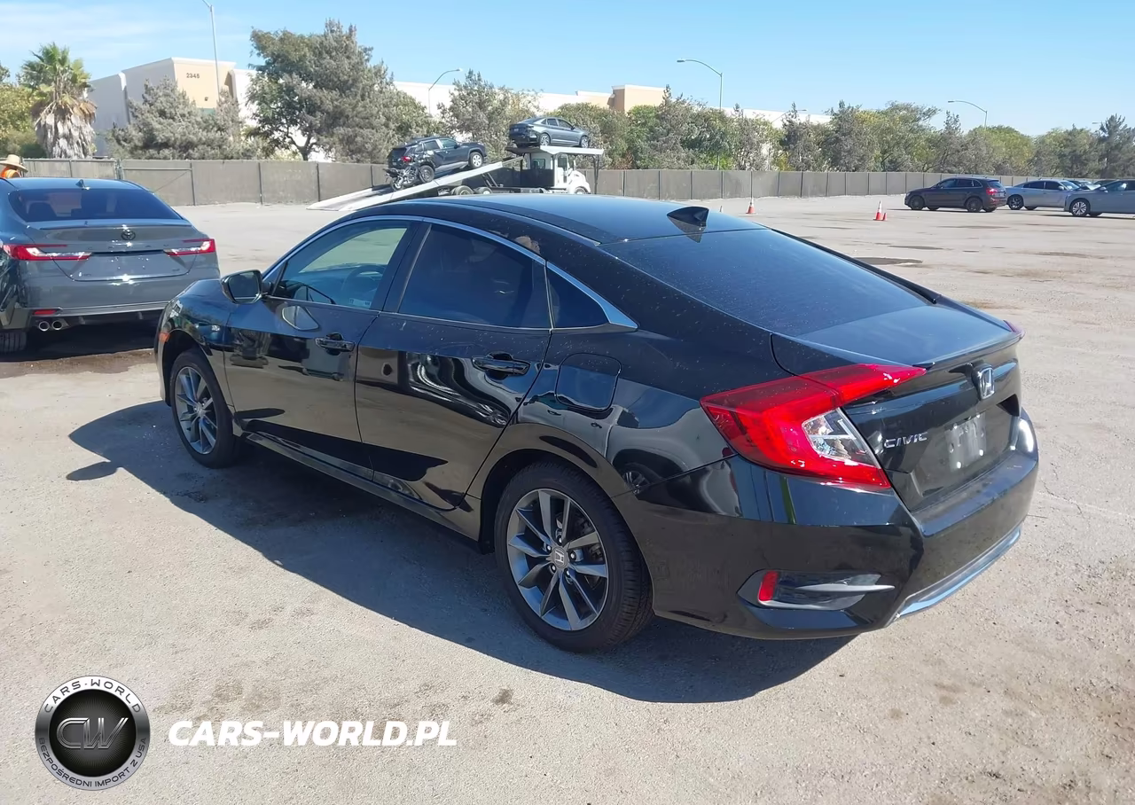 2019 Honda Civic Ex VIN:JHMFC1F35KX012341 - 3