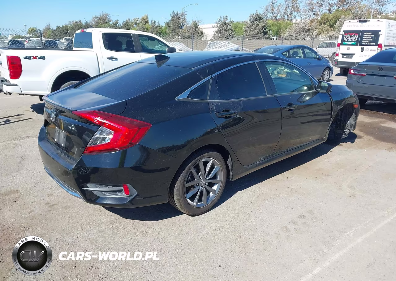 2019 Honda Civic Ex VIN:JHMFC1F35KX012341 - 4