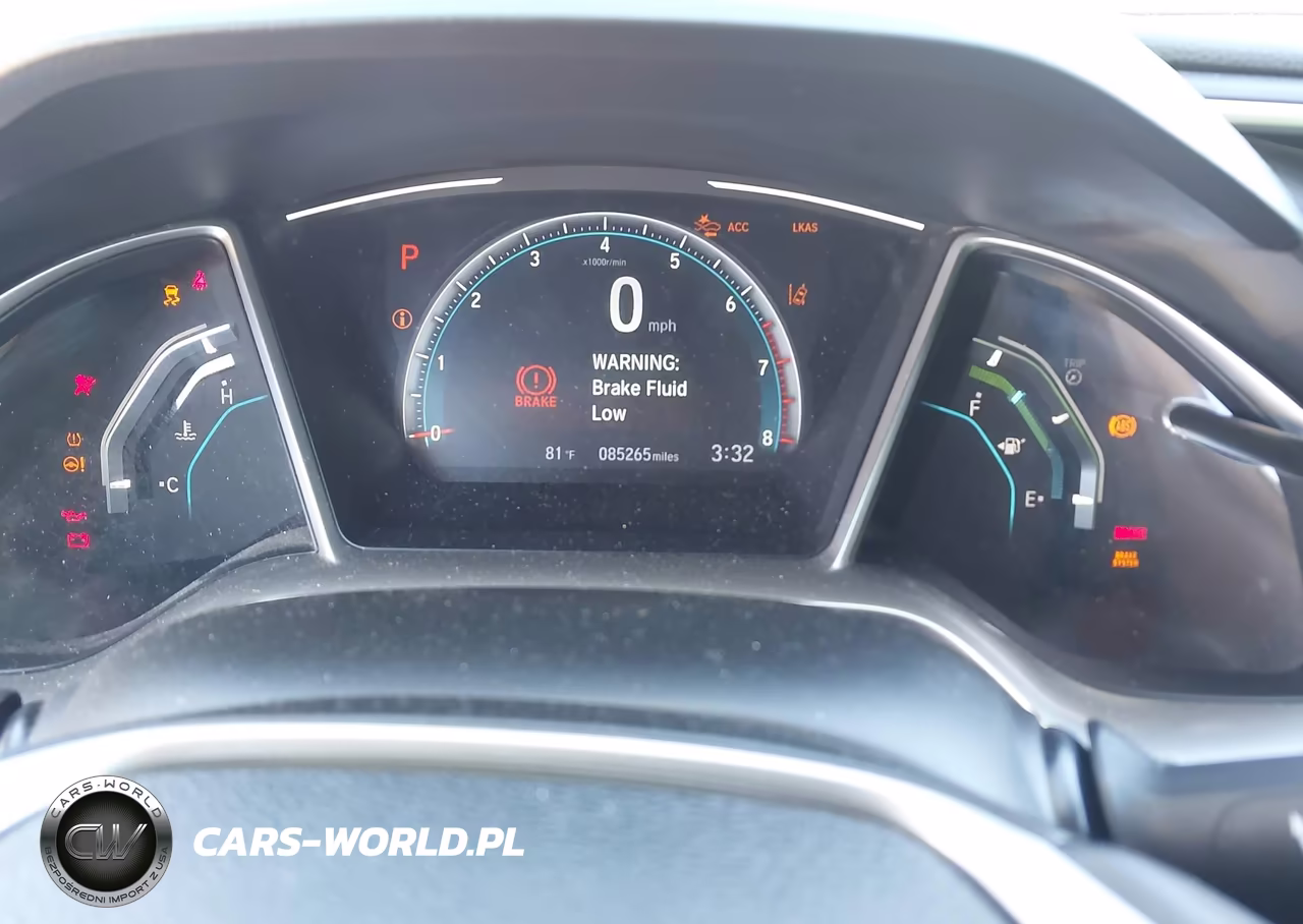 2019 Honda Civic Ex VIN:JHMFC1F35KX012341 - 7