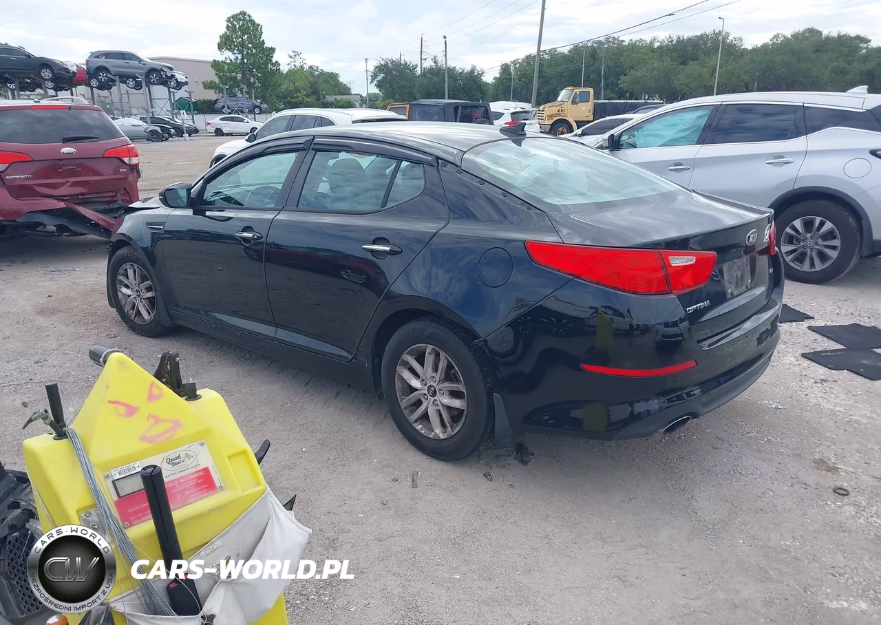 2014 Kia Optima Lx VIN:5XXGM4A78EG296395 - 3