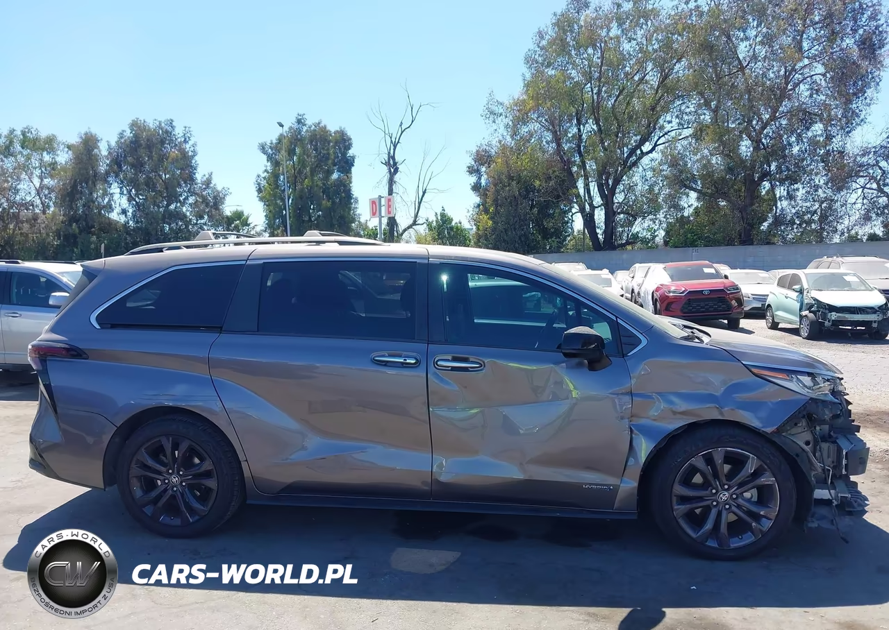 2021 Toyota Sienna Xse VIN:5TDDRKECXMS054723 - 14