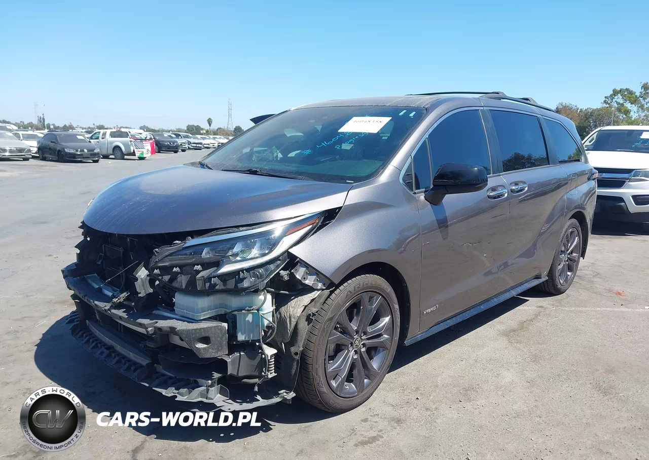 2021 Toyota Sienna Xse VIN:5TDDRKECXMS054723 - 2