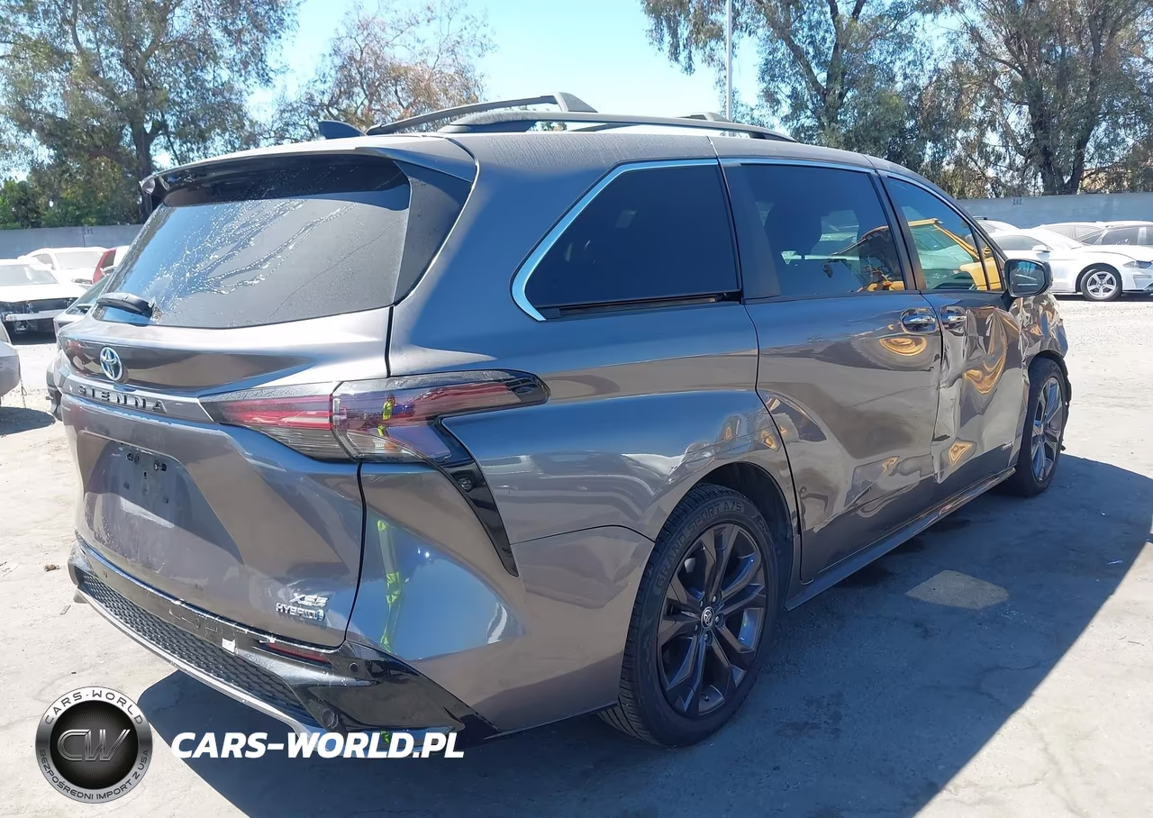 2021 Toyota Sienna Xse VIN:5TDDRKECXMS054723 - 4