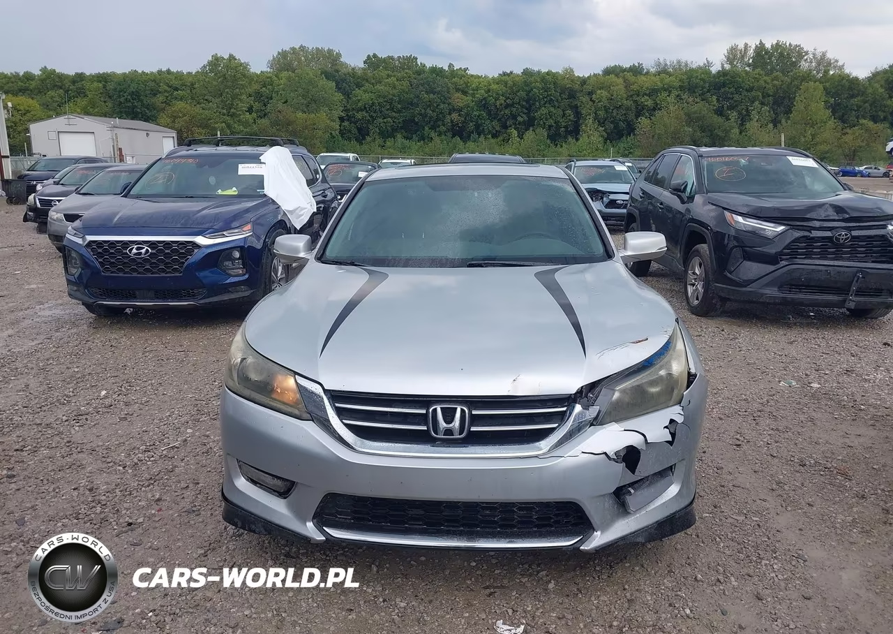 2014 Honda Accord Ex VIN:1HGCR2F70EA015586 - 12