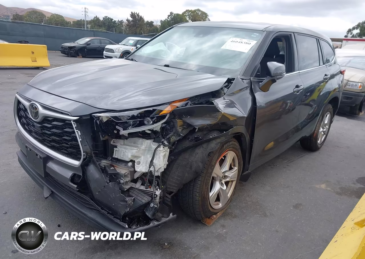2021 Toyota Highlander Le VIN:5TDZZRAH2MS534108 - 2