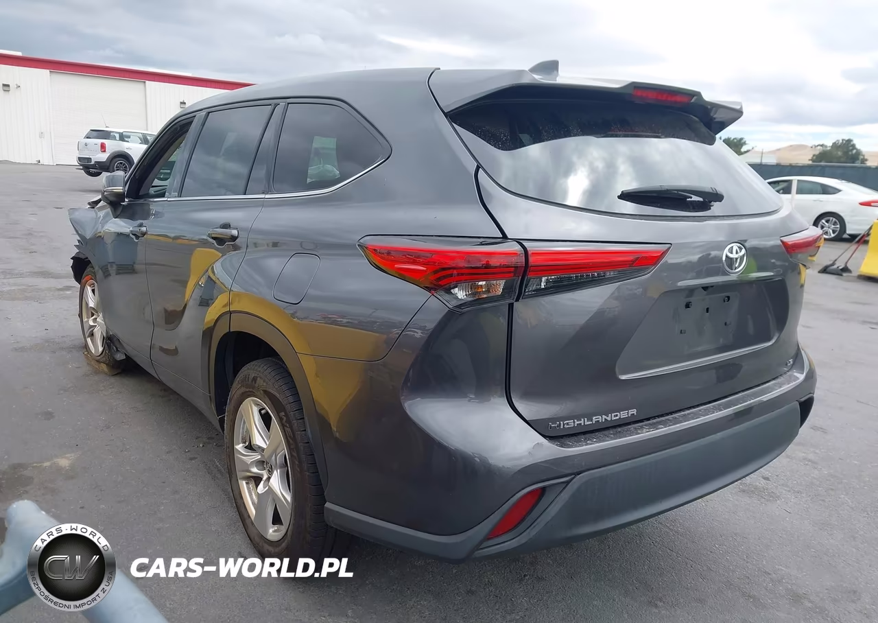 2021 Toyota Highlander Le VIN:5TDZZRAH2MS534108 - 3