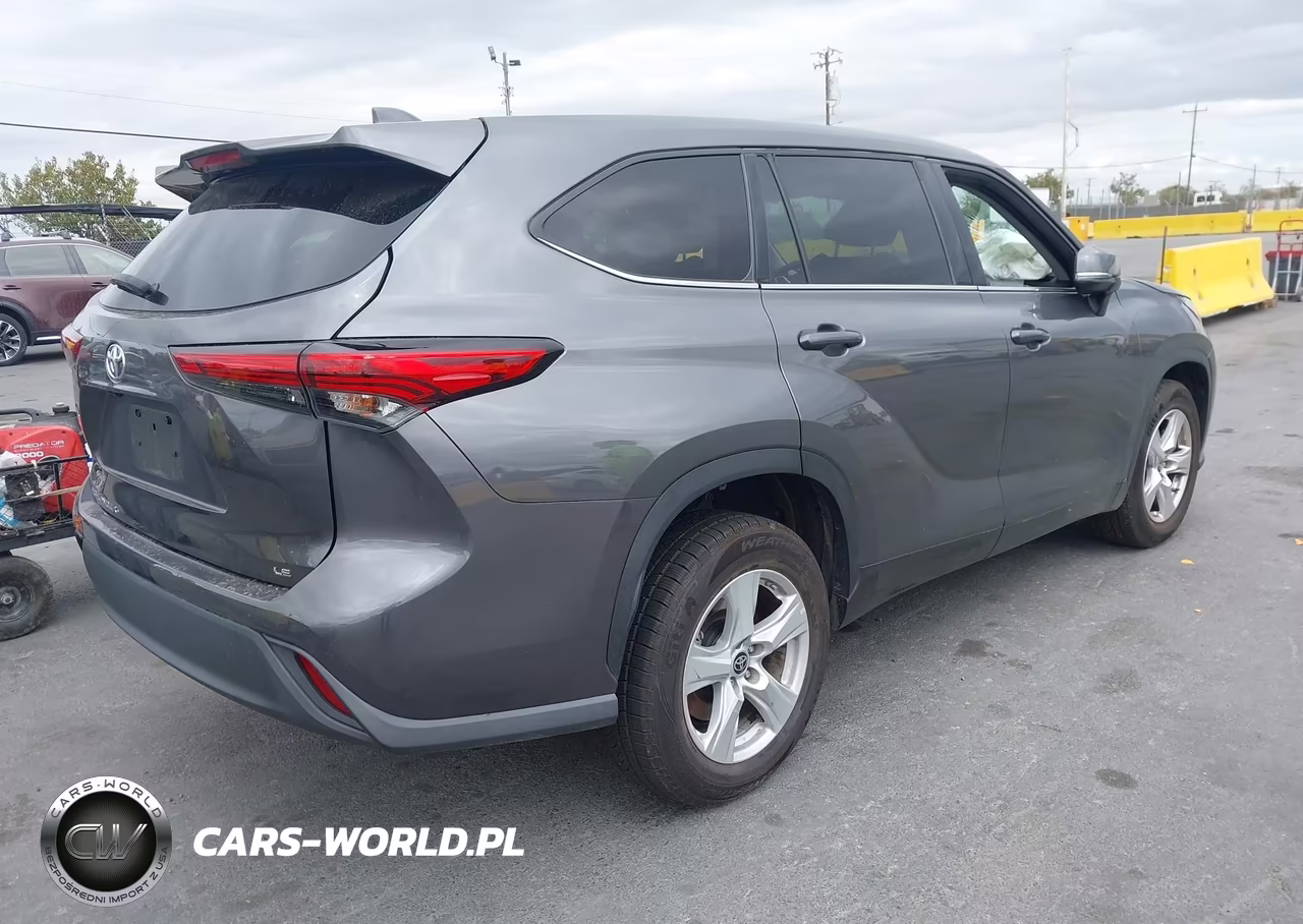 2021 Toyota Highlander Le VIN:5TDZZRAH2MS534108 - 4