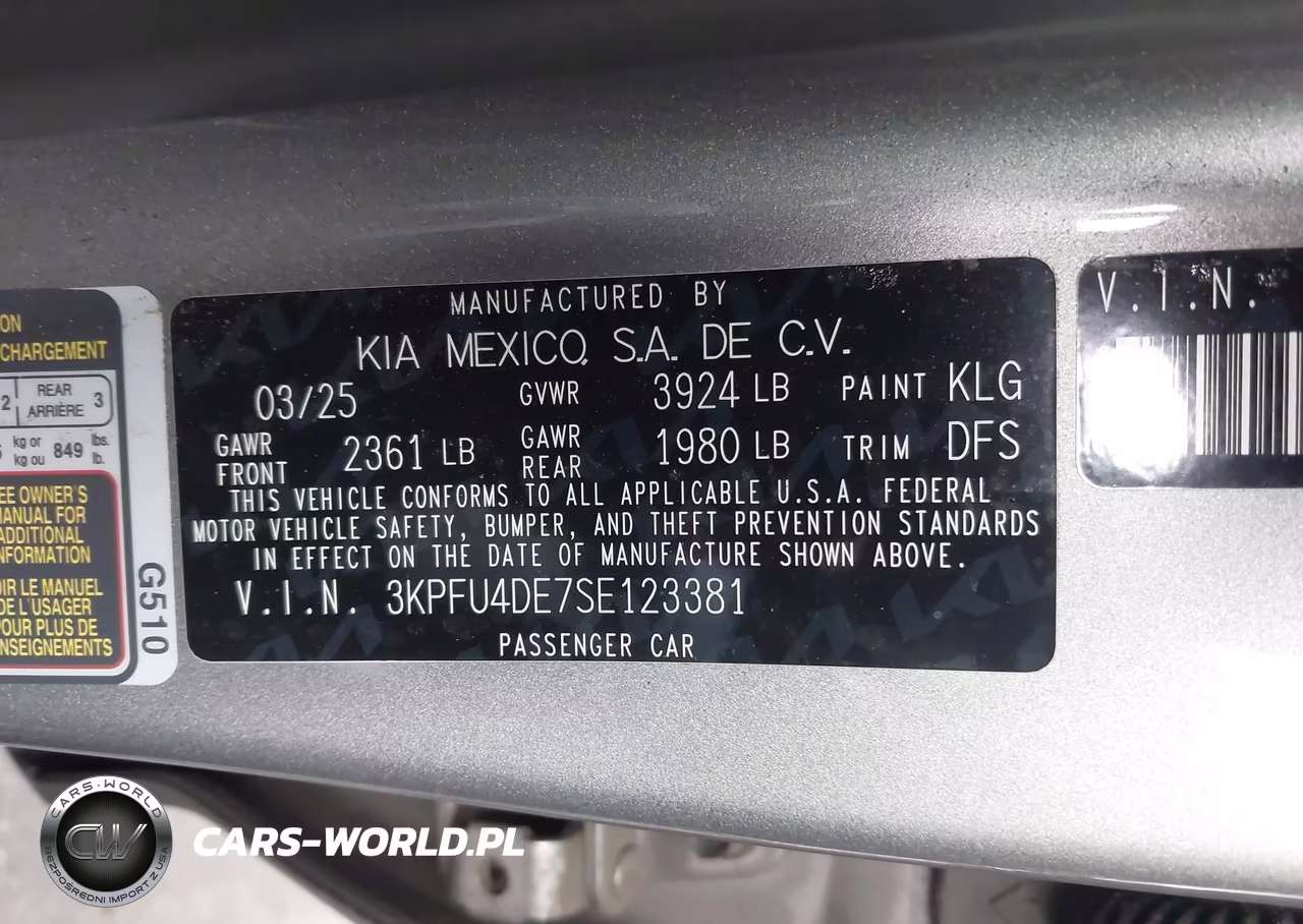2025 Kia K4 Ex VIN:3KPFU4DE7SE123381 - 9