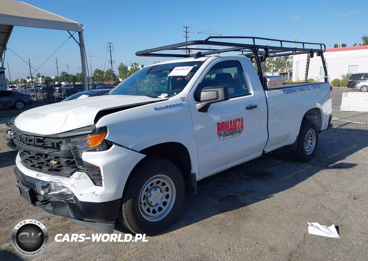 2025 Chevrolet Silverado 1500 2Wd Long Bed Wt VIN:3GCNAAED9SG219767 - 2
