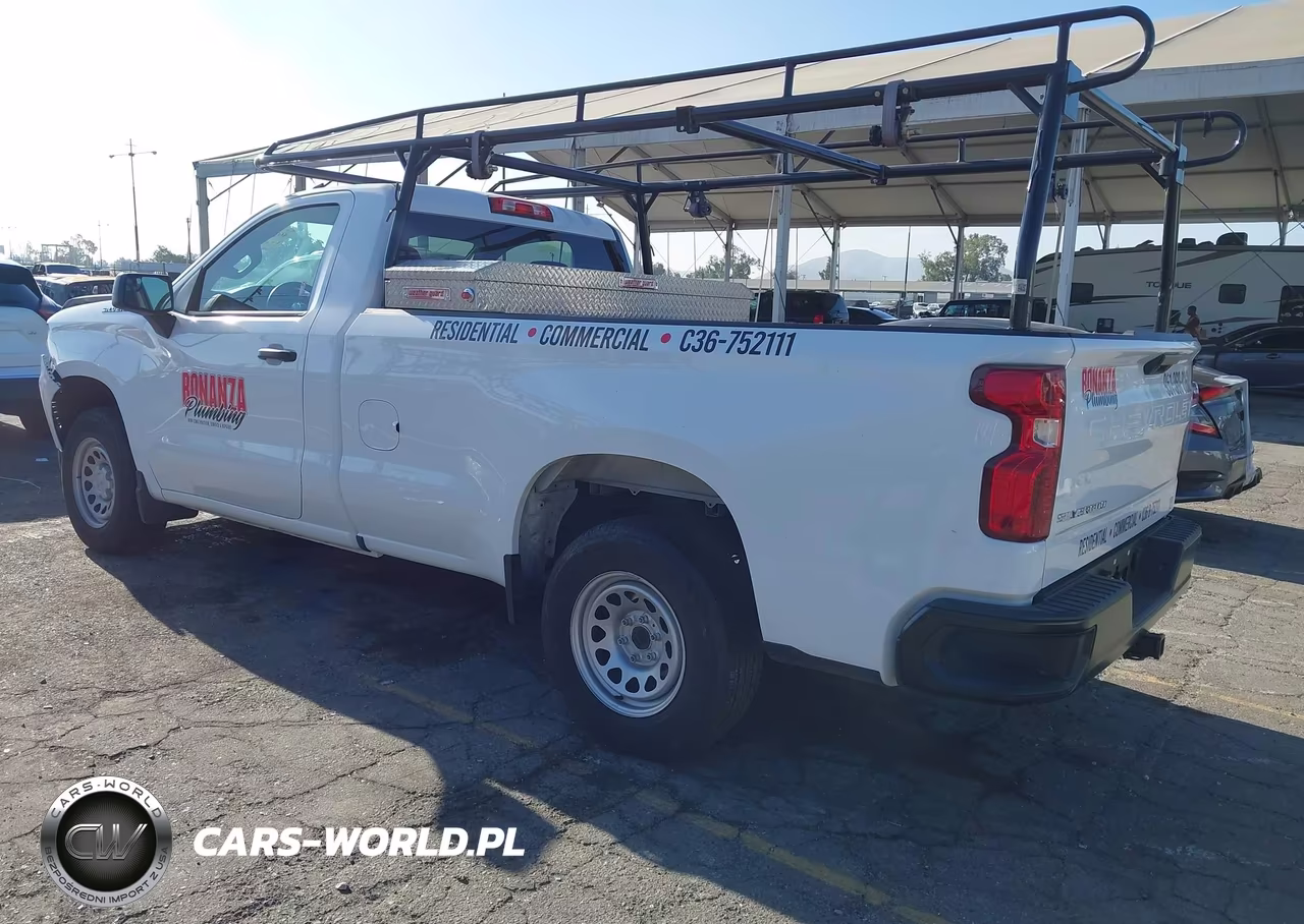 2025 Chevrolet Silverado 1500 2Wd Long Bed Wt VIN:3GCNAAED9SG219767 - 3