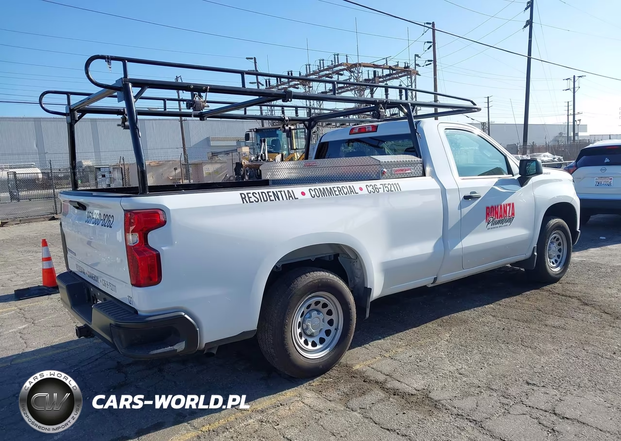 2025 Chevrolet Silverado 1500 2Wd Long Bed Wt VIN:3GCNAAED9SG219767 - 4