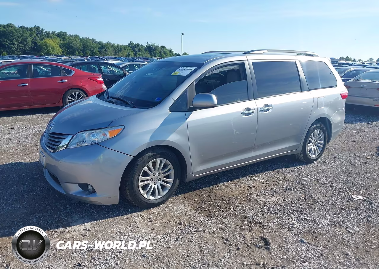 2015 Toyota Sienna Xle Premium 8 Passenger VIN:5TDYK3DC3FS649266 - 2