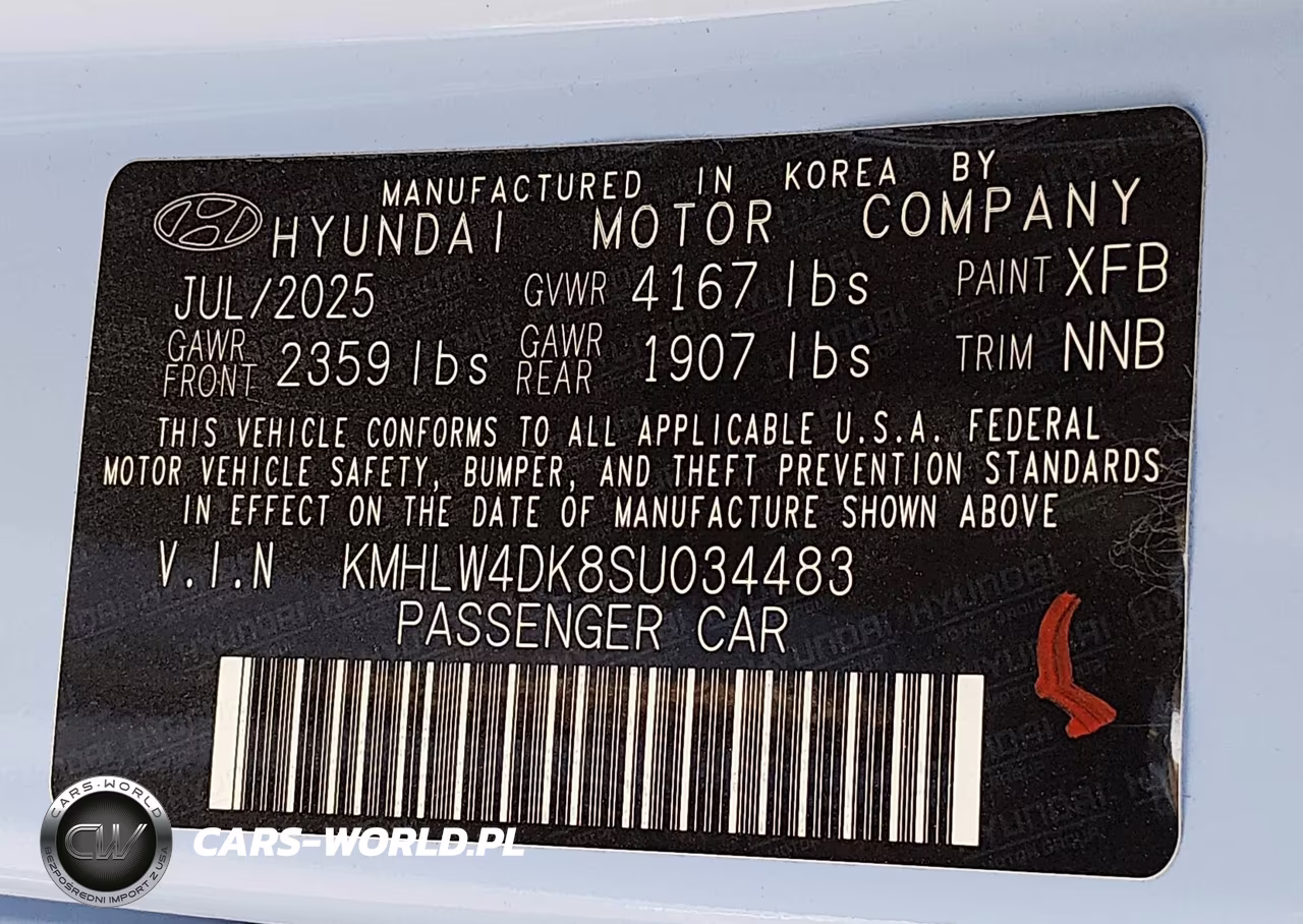 2025 Hyundai Elantra N VIN:KMHLW4DK8SU034483 - 9