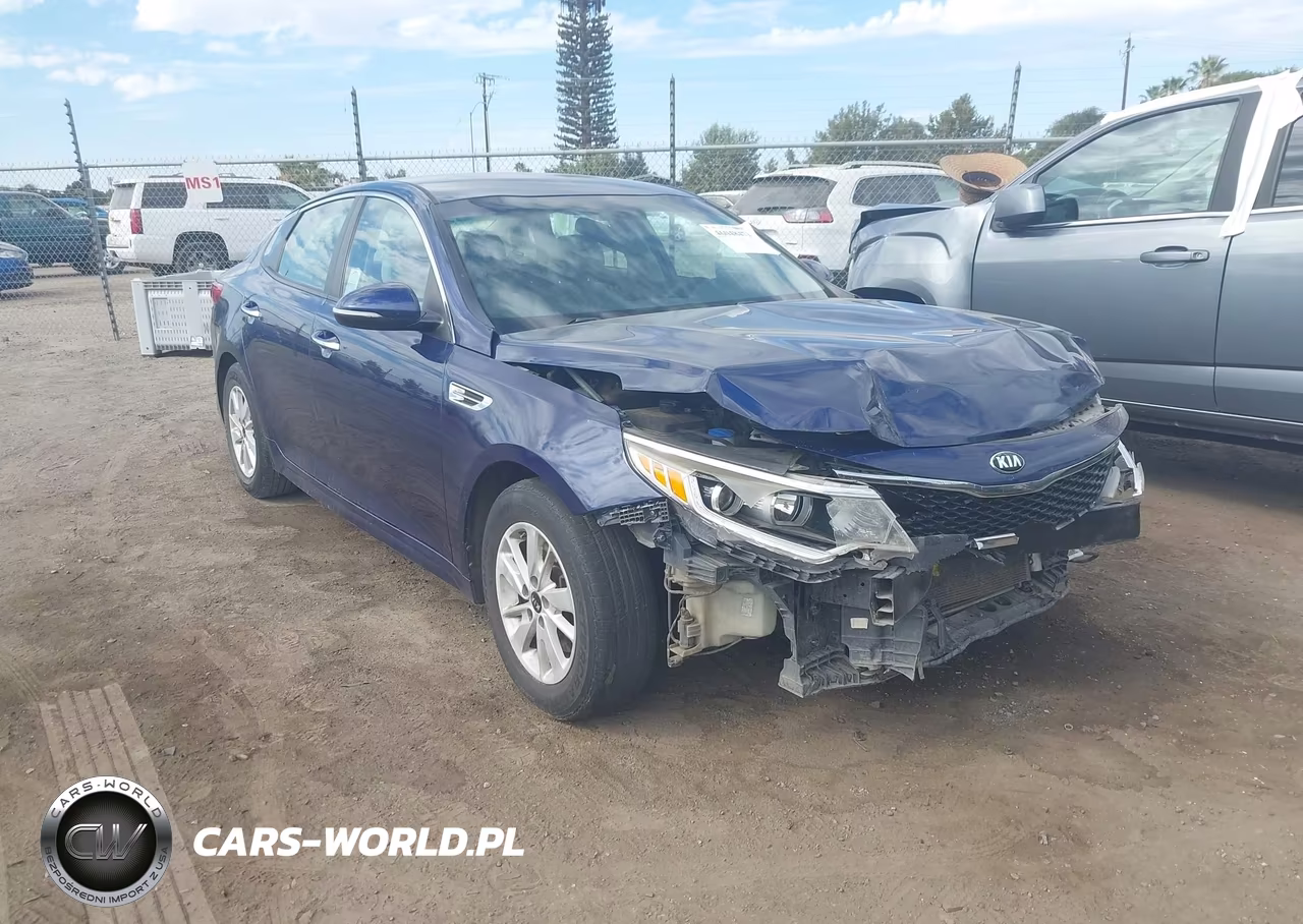 2018 Kia Optima Lx VIN:5XXGT4L37JG207343 - 1