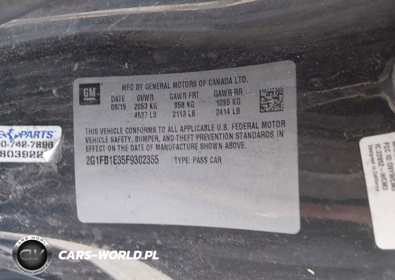2015 Chevrolet Camaro 2Ls VIN:2G1FB1E35F9302355 - 9