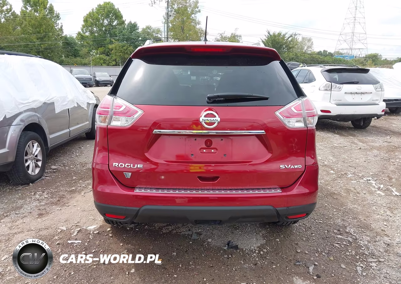 2015 Nissan Rogue Sv VIN:KNMAT2MV7FP508611 - 16