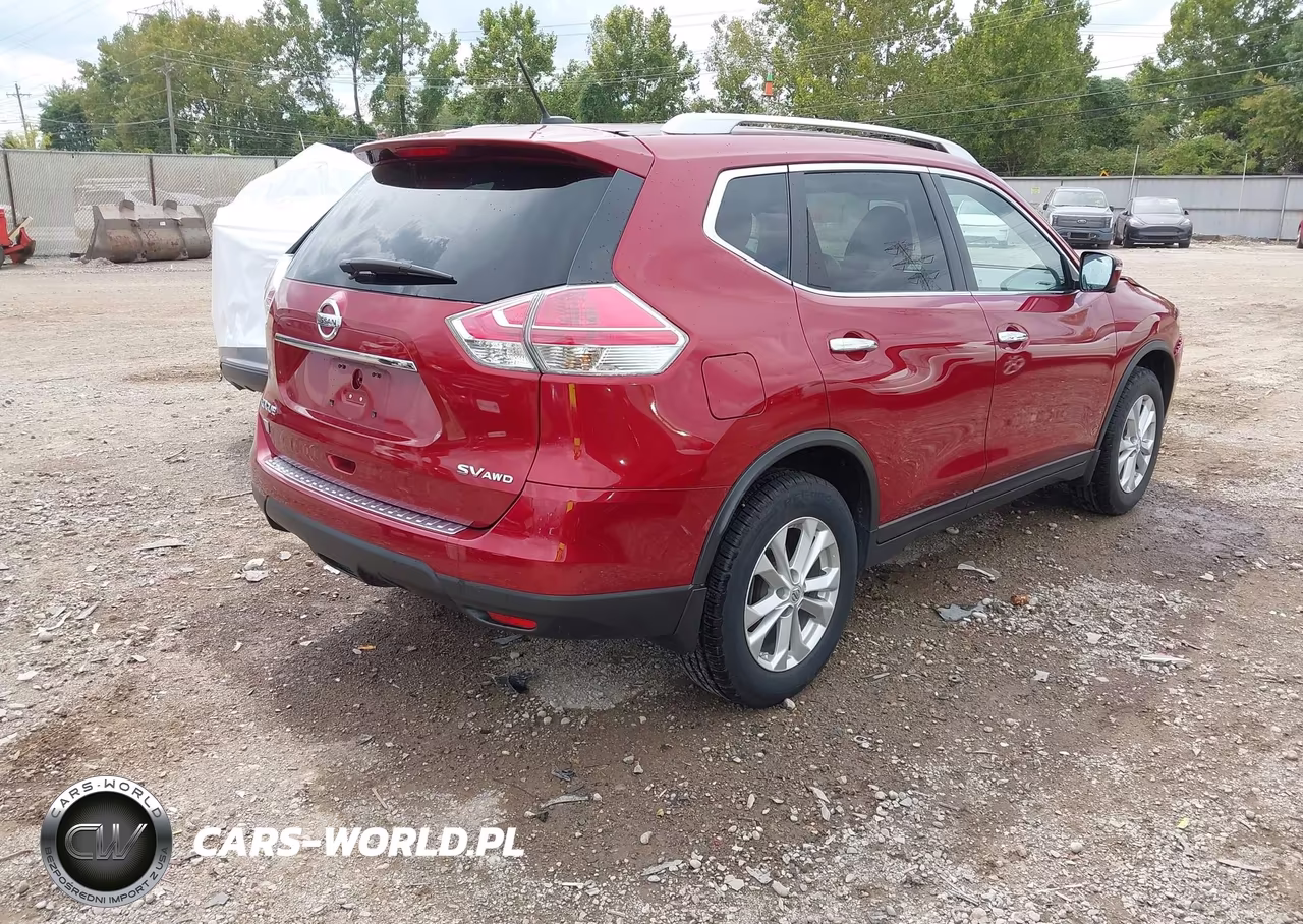 2015 Nissan Rogue Sv VIN:KNMAT2MV7FP508611 - 4