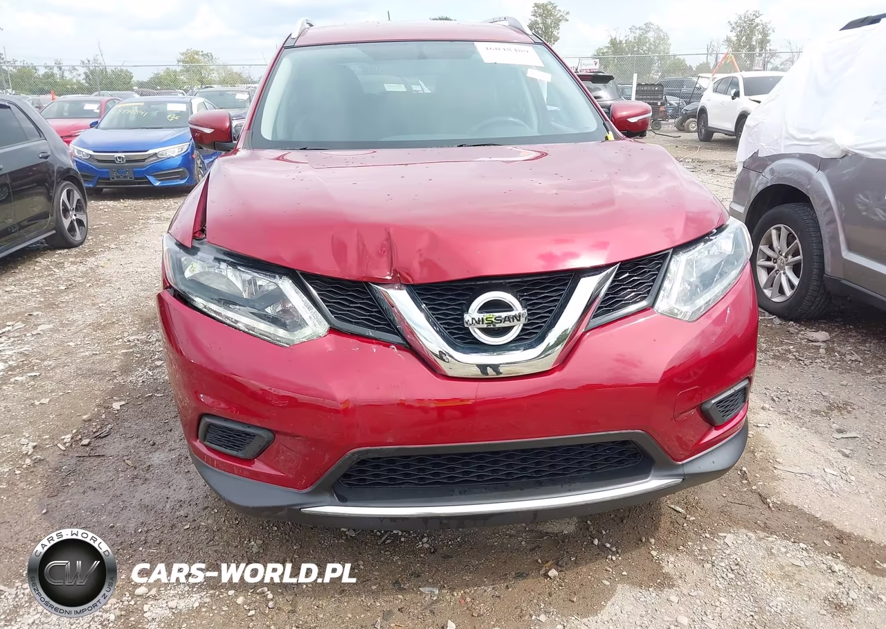 2015 Nissan Rogue Sv VIN:KNMAT2MV7FP508611 - 6