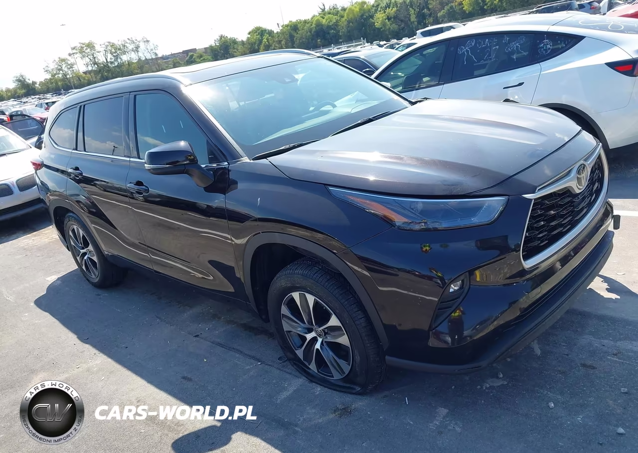 2022 Toyota Highlander Xle VIN:5TDGZRAH1NS092902 - 1