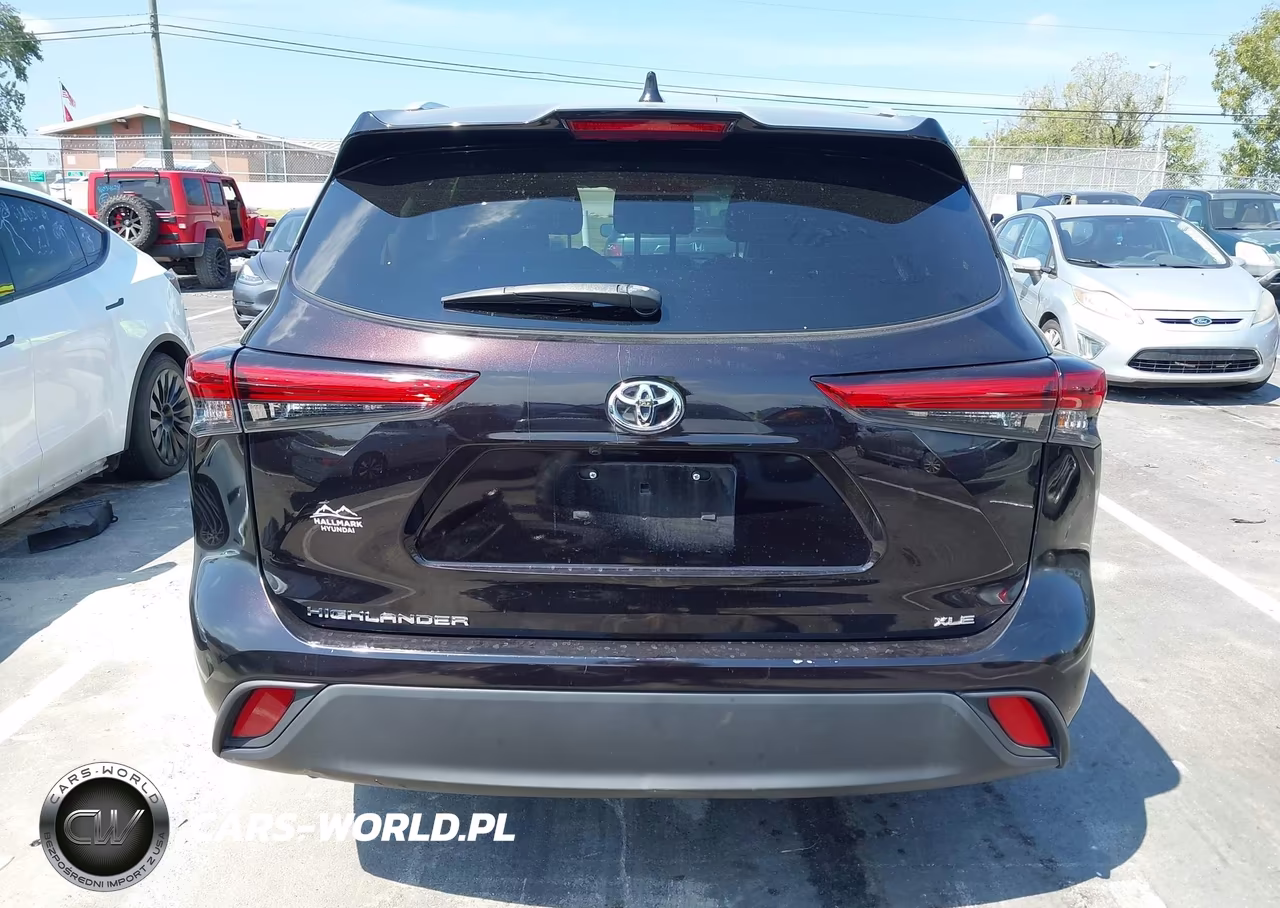 2022 Toyota Highlander Xle VIN:5TDGZRAH1NS092902 - 17