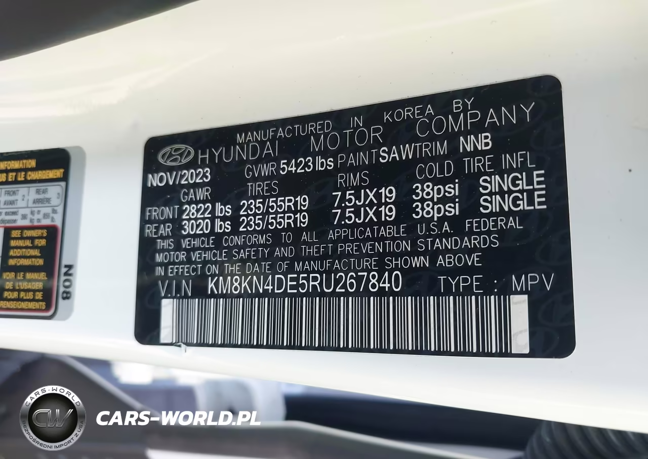 2024 Hyundai Ioniq 5 Sel VIN:KM8KN4DE5RU267840 - 9