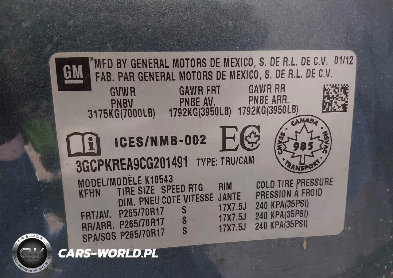 2012 Chevrolet Silverado 1500 Ls VIN:3GCPKREA9CG201491 - 9
