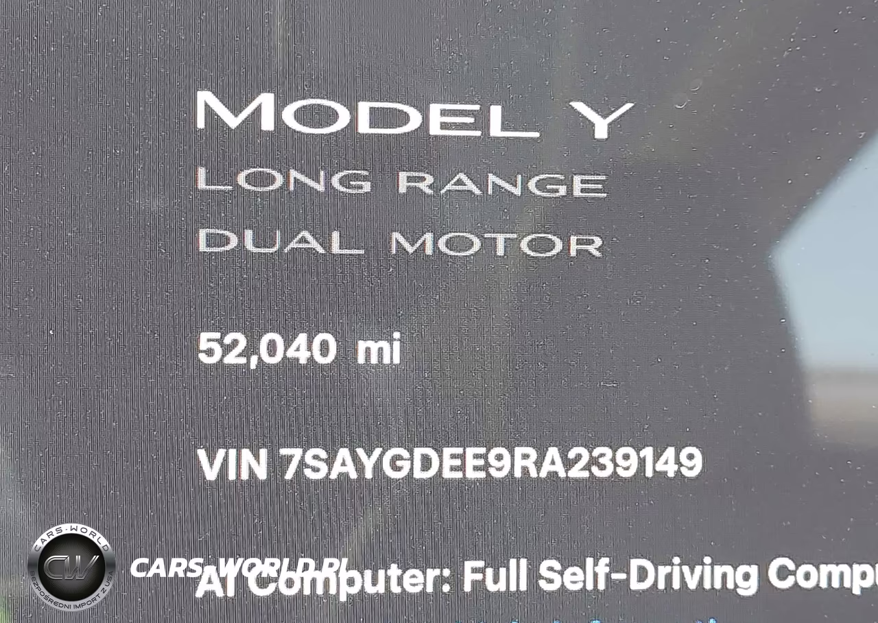 2024 Tesla Model Y Long Range Dual Motor All-Wheel Drive VIN:7SAYGDEE9RA239149 - 16