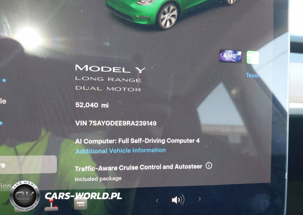 2024 Tesla Model Y Long Range Dual Motor All-Wheel Drive VIN:7SAYGDEE9RA239149 - 7