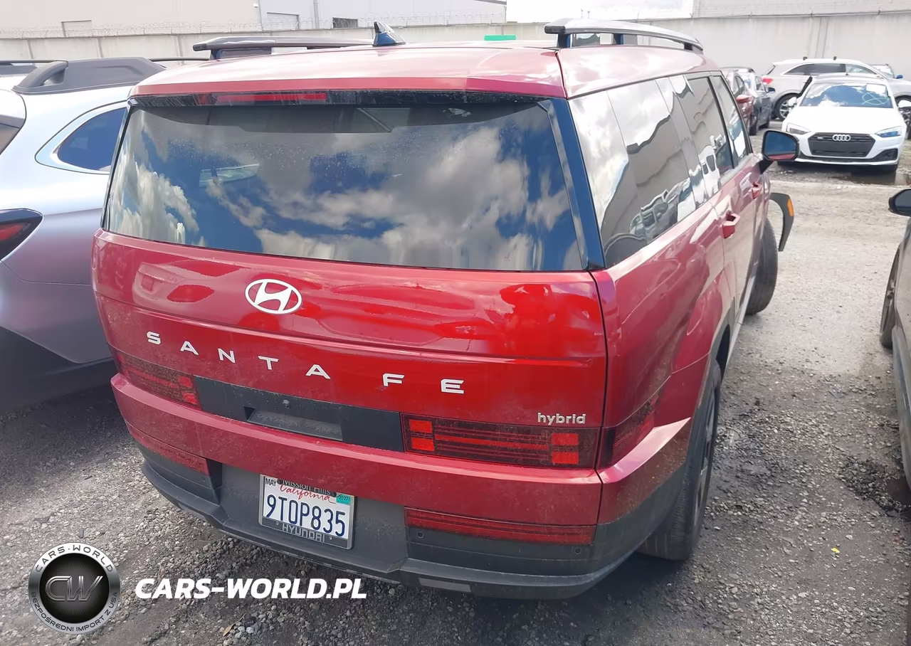 2025 Hyundai Santa Fe Hybrid Sel VIN:5NMP24G17SH033448 - 4