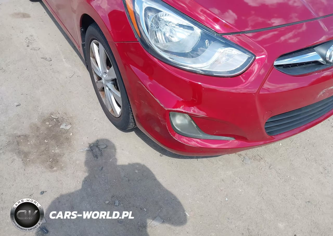 2013 Hyundai Accent Se VIN:KMHCU5AE5DU075103 - 6