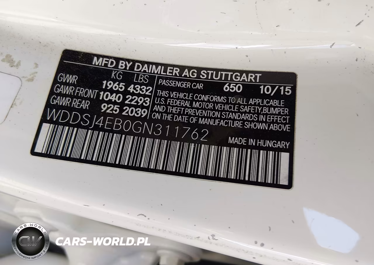 2016 Mercedes-Benz Cla 250 VIN:WDDSJ4EB0GN311762 - 9
