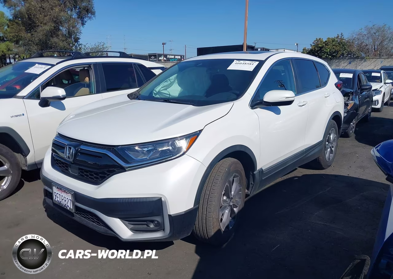 2022 Honda Cr-V Awd Ex VIN:5J6RW2H5XNA016669 - 2