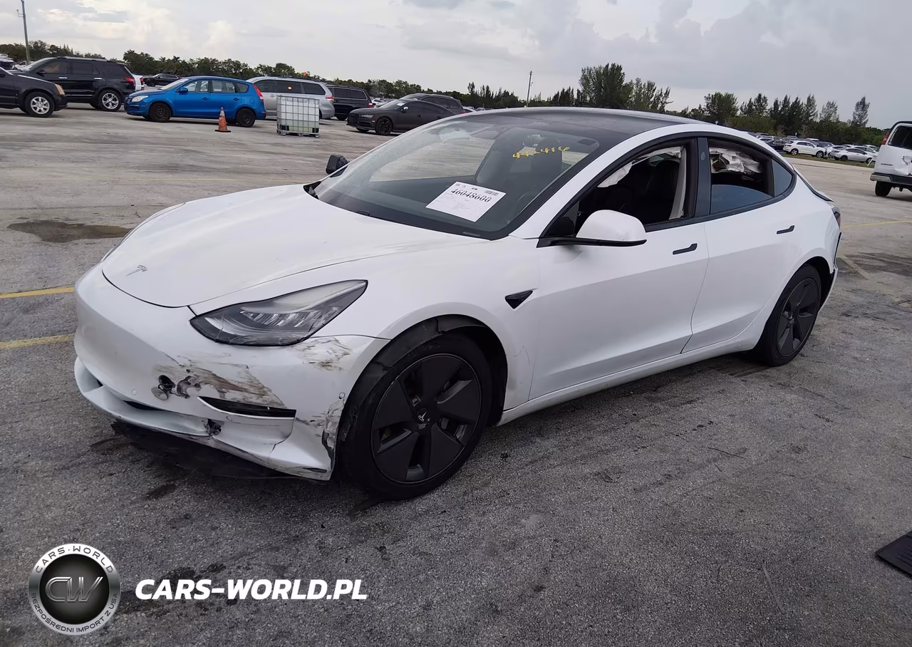 2021 Tesla Model 3 Standard Range Plus Rear-Wheel Drive VIN:5YJ3E1EA7MF852116 - 2