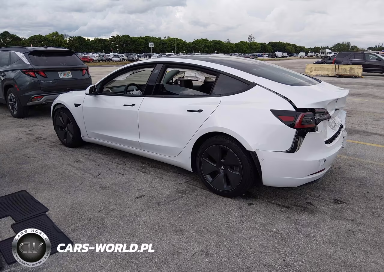 2021 Tesla Model 3 Standard Range Plus Rear-Wheel Drive VIN:5YJ3E1EA7MF852116 - 3