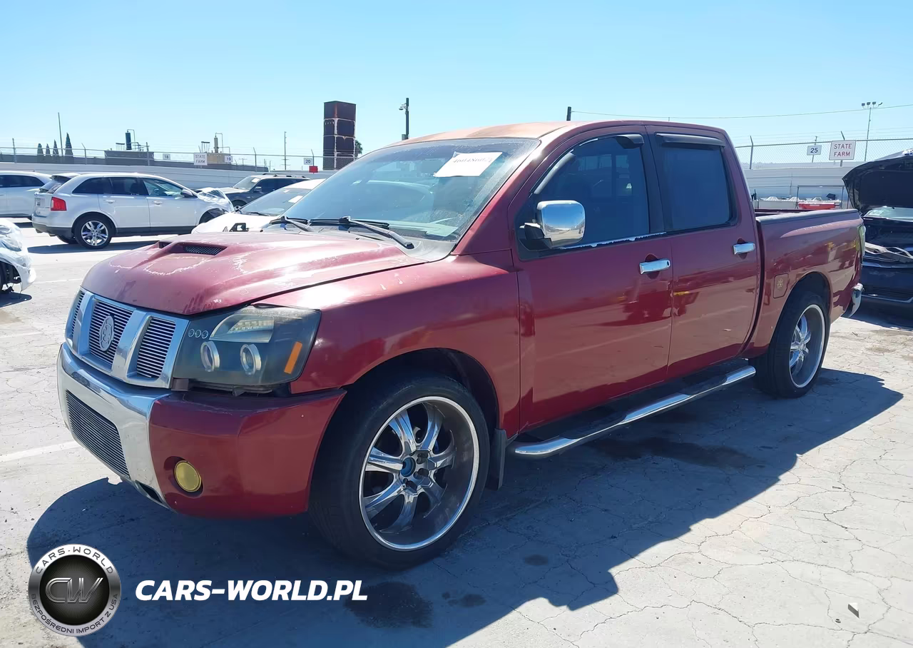 2004 Nissan Titan Xe VIN:1N6AA07A04N535321 - 2