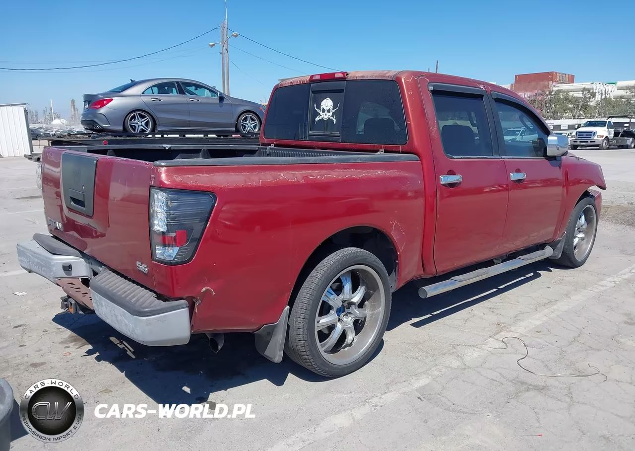 2004 Nissan Titan Xe VIN:1N6AA07A04N535321 - 4