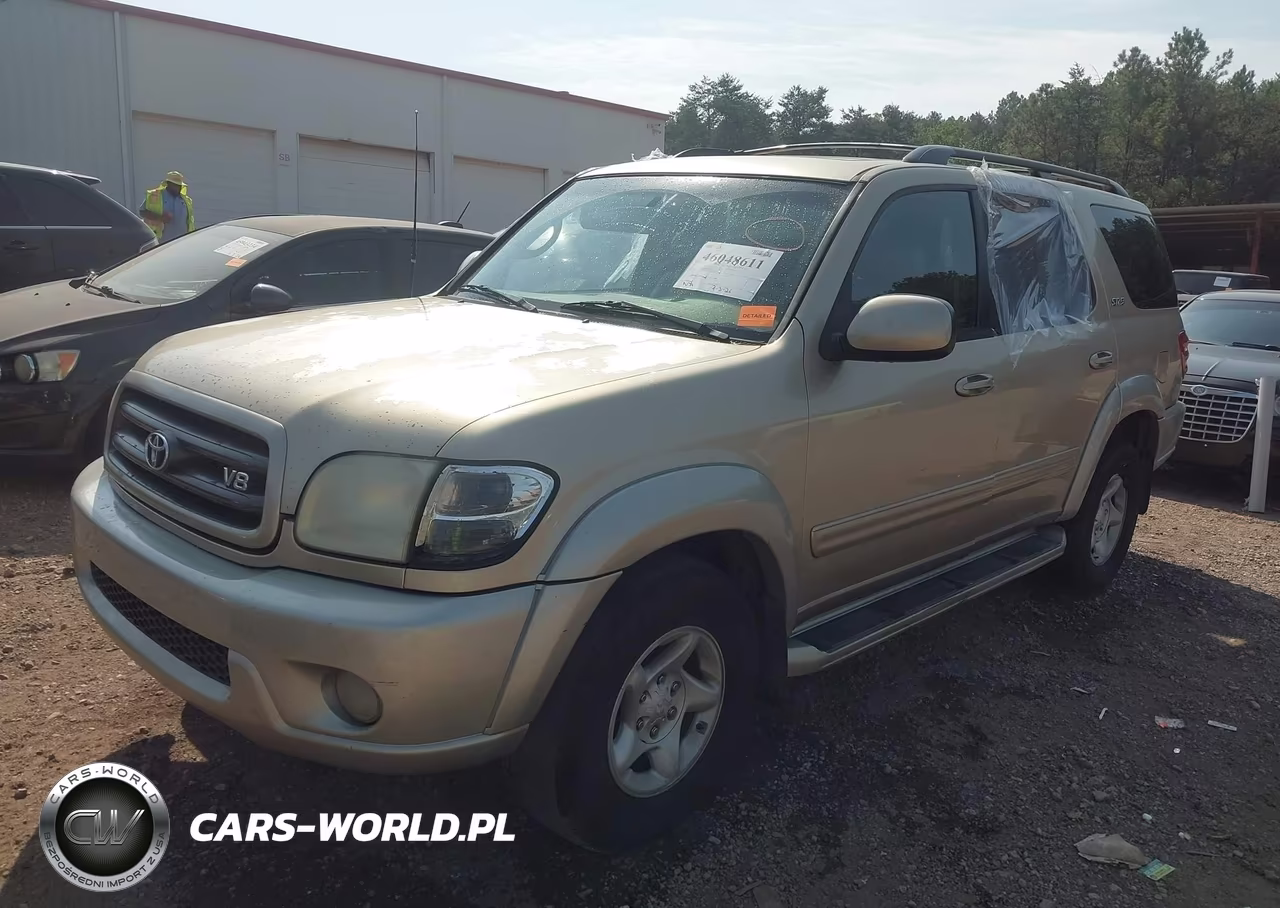 2002 Toyota Sequoia Sr5 V8 VIN:5TDZT34A02S077843 - 2