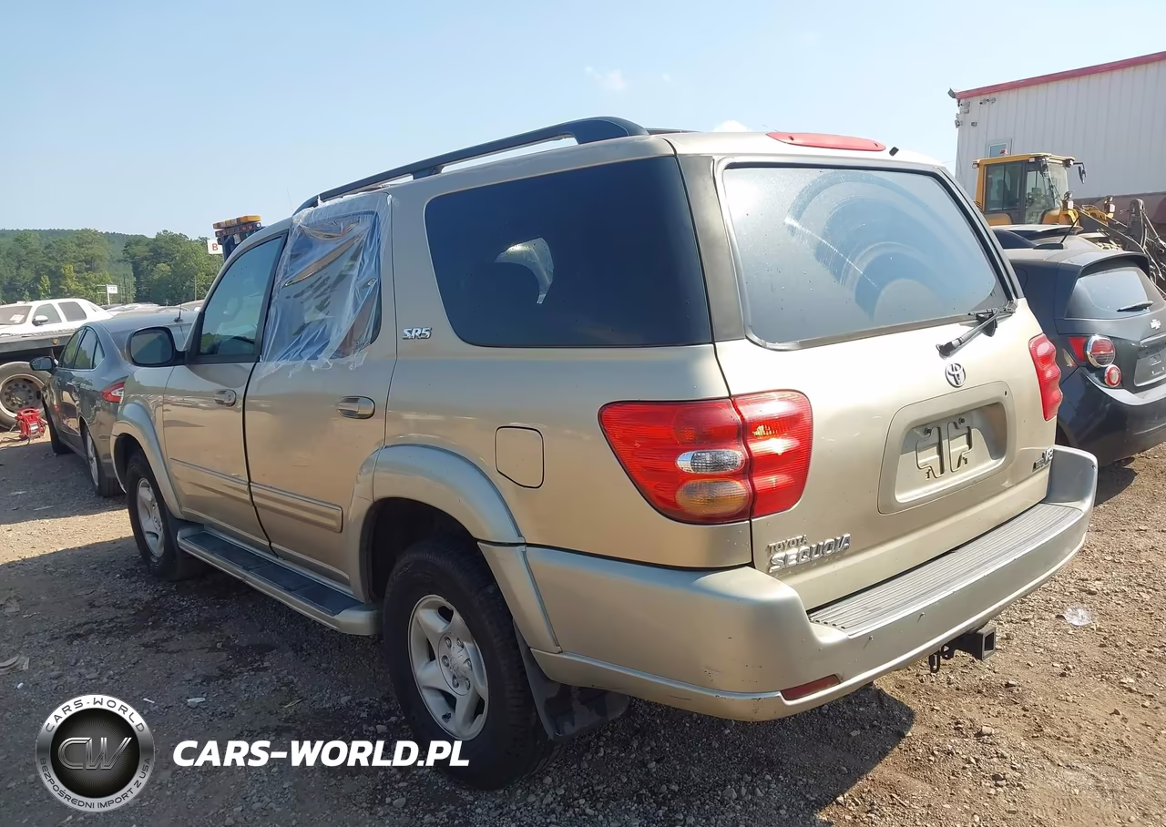 2002 Toyota Sequoia Sr5 V8 VIN:5TDZT34A02S077843 - 3