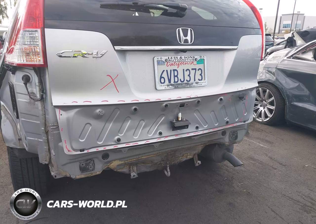 2012 Honda Cr-V Exl VIN:JHLRM3H78CC001532 - 6