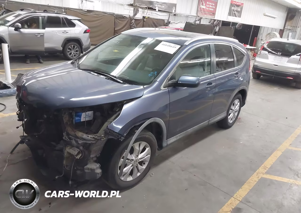 2014 Honda Cr-V Ex-L VIN:5J6RM4H70EL048733 - 2